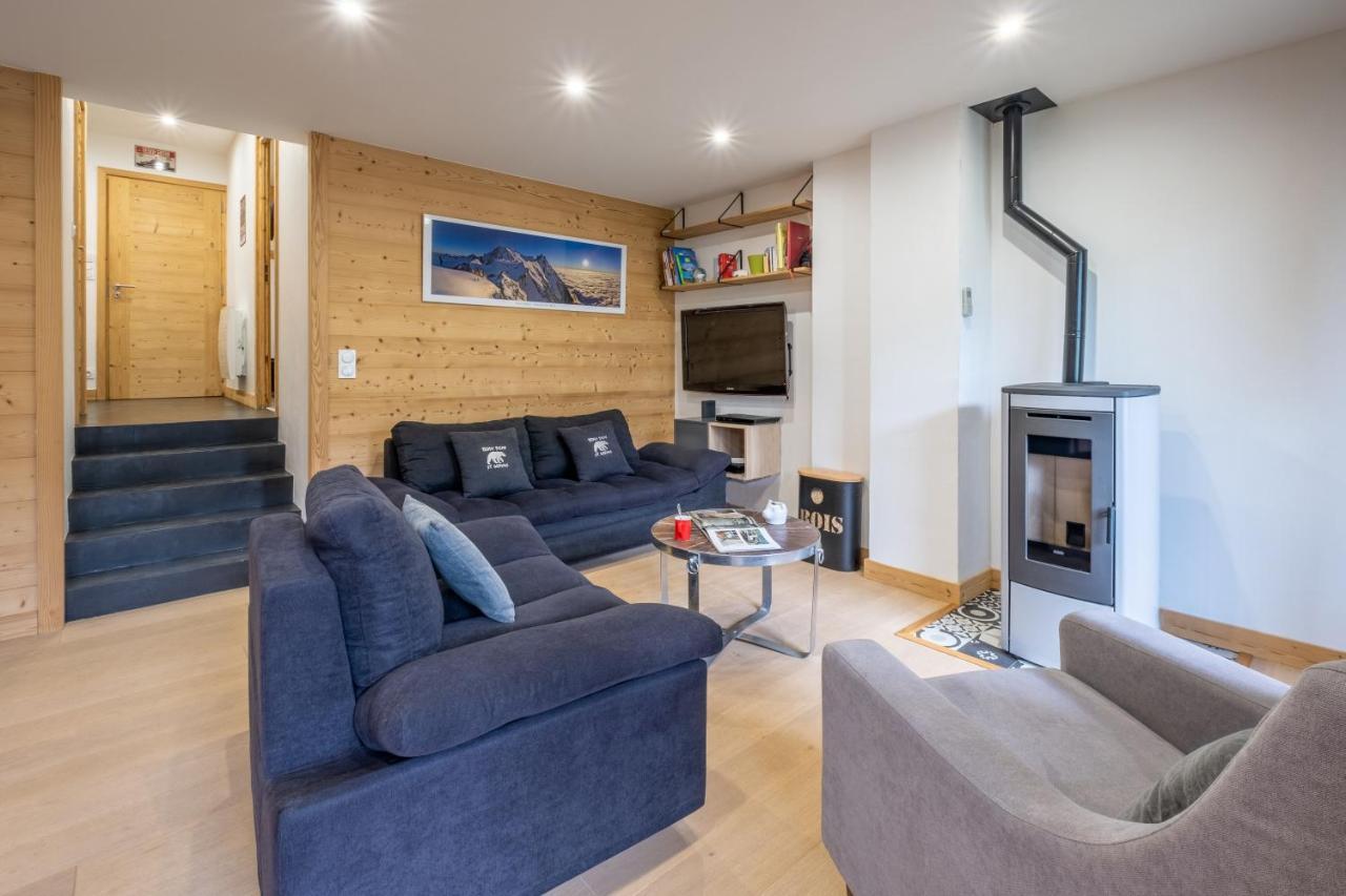 Chalet Teddy Bear 3 Chambres, Au Coeur De St Gervais Сен-Жерве-Ле-Бэн Экстерьер фото
